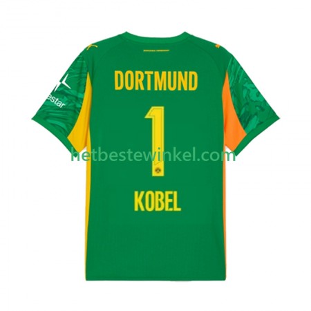 Borussia Dortmund Gregor Kobel 1 Voetbalshirts Doelman Thuis 2025-26